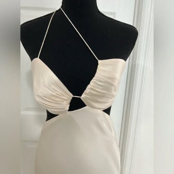 Sei Slant Bias Gown - Picture 2 of 3